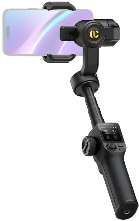 AOCHUAN S3 stabilizatorius su papildomu ekranu (juodas)