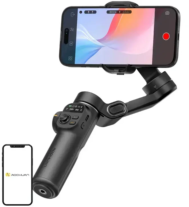 AOCHUAN X2 Standard Gimbal (Juodas)
