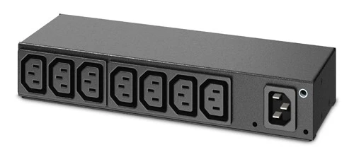 APC AP6015A maitinimo paskirstymo įrenginys 0U/1U Juoda 8 AC išvestis(ys / čių)