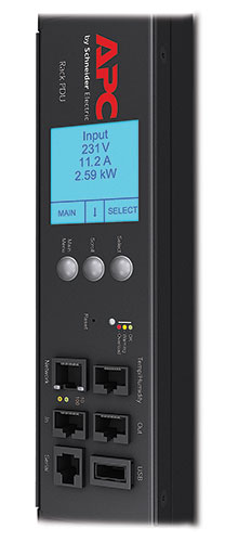Apc Rack PDU 2G, matuojamas, ZeroU, 20A / 208V, 16A / 230V, (18) C13 ir (2) C19