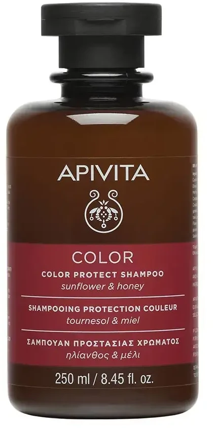 "Apivita" spalvą saugantis šampūnas su kinva ir medumi 250ml