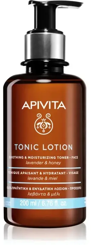 "Apivita Tonico" raminanti levandų ir medaus odos priežiūros priemonė 200ml