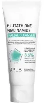 APLB Glutathione Niacinamide Facial Valiklis veido prausiklis, 80 ml