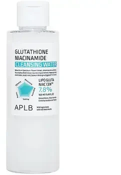 APLB Glutathione Niacinamide Cleansing Vanduo valomasis vanduo veidui, 160 ml