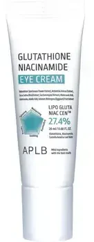 APLB Glutathione Niacinamide Paakių kremas akių kontūro kremas, 20 ml