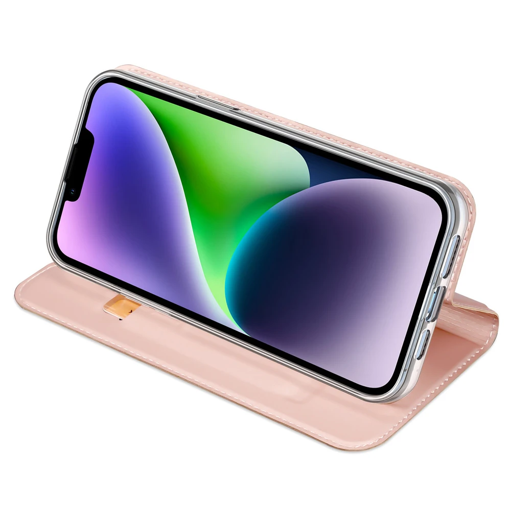 Dėklas Dux Ducis Skin Pro Apple iPhone 15 rožinio aukso