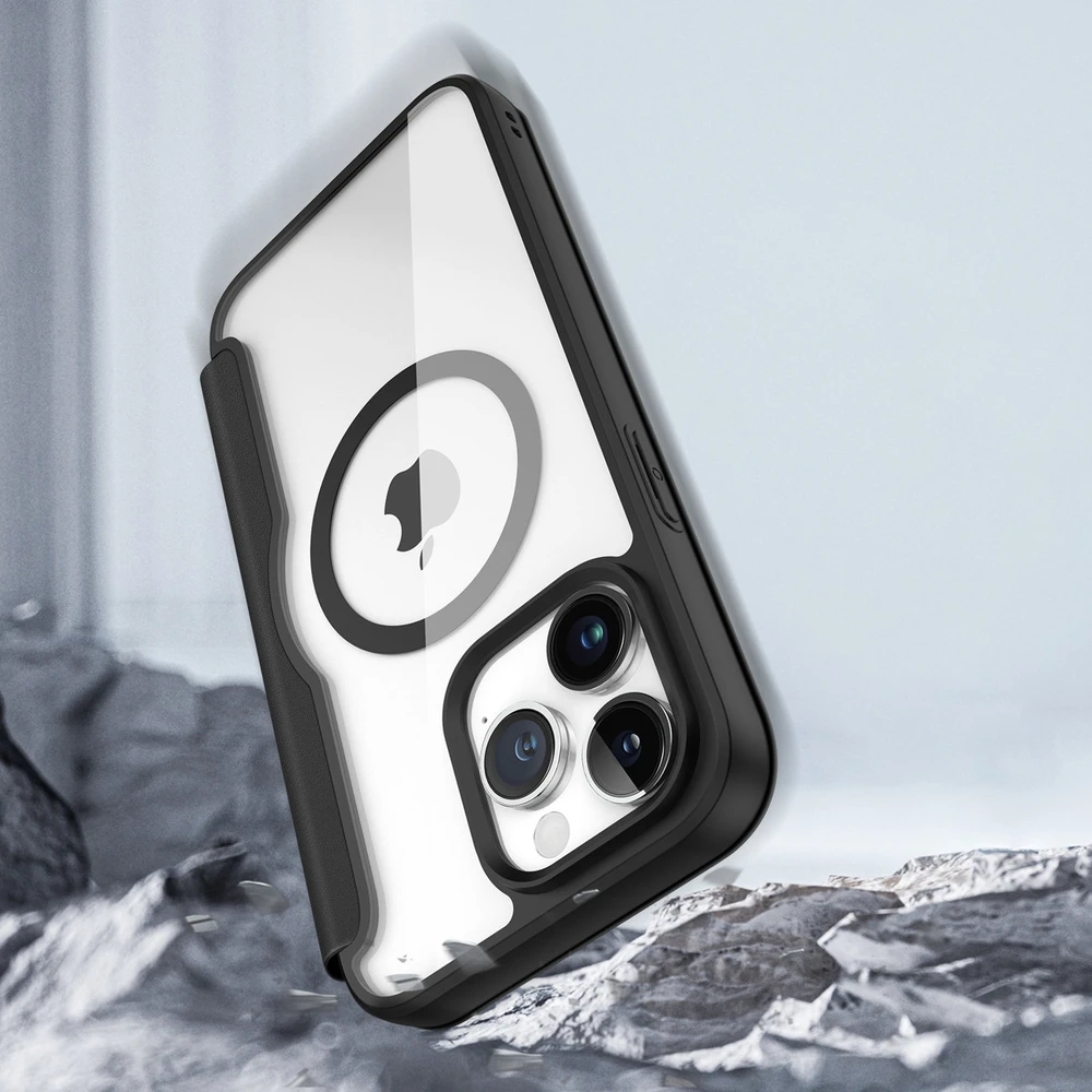 Dėklas Dux Ducis Skin X Pro Apple iPhone 15 Pro juodas