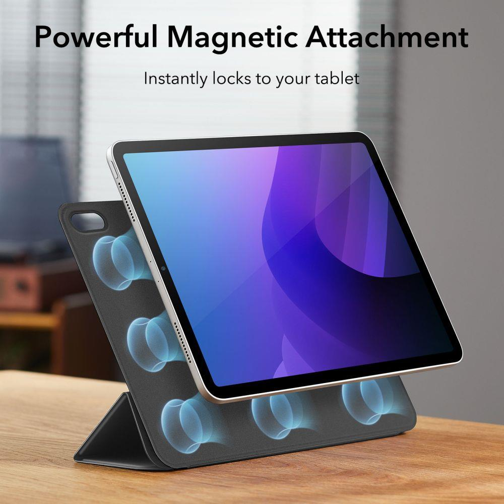 ESR Rebound Magnetic Dėklas iPad 10/11(A16), juodos spalvos