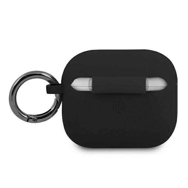 Ferrari FEA3SILBK AirPods 3 dangtelis juodas/juodas silikoninis