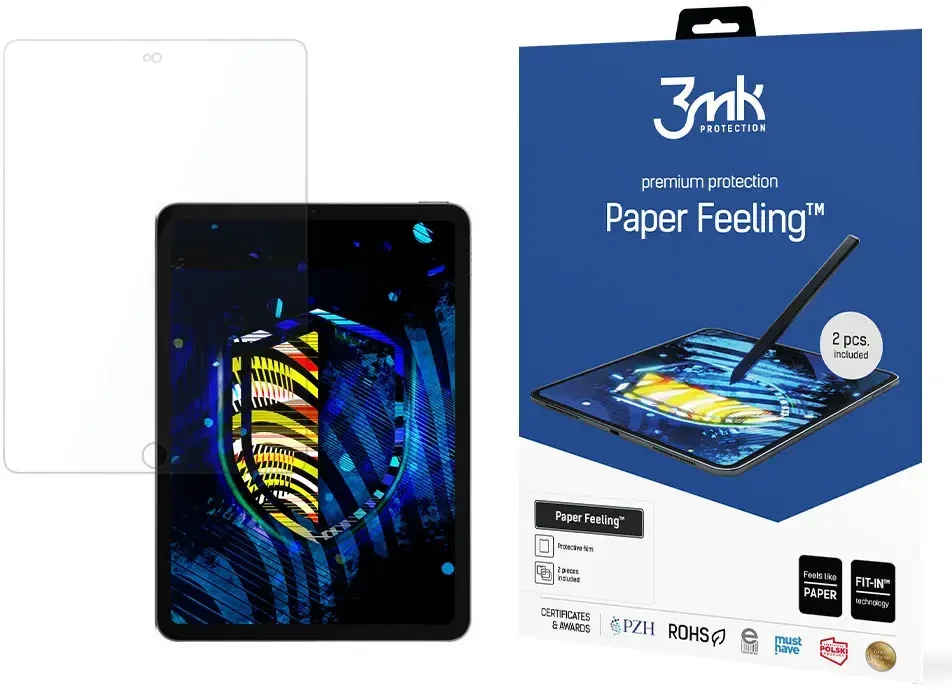 3Mk PaperFeeling iPad Air 1 gen 9.7 2 vnt / 2 vnt folijos