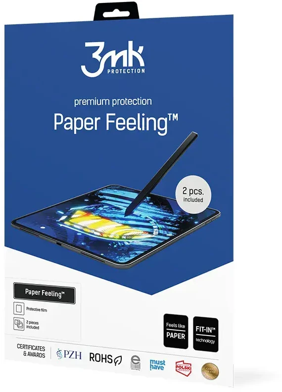3mk Paper Feeling™ matinė plėvelė Apple iPad Pro 11" 3/4