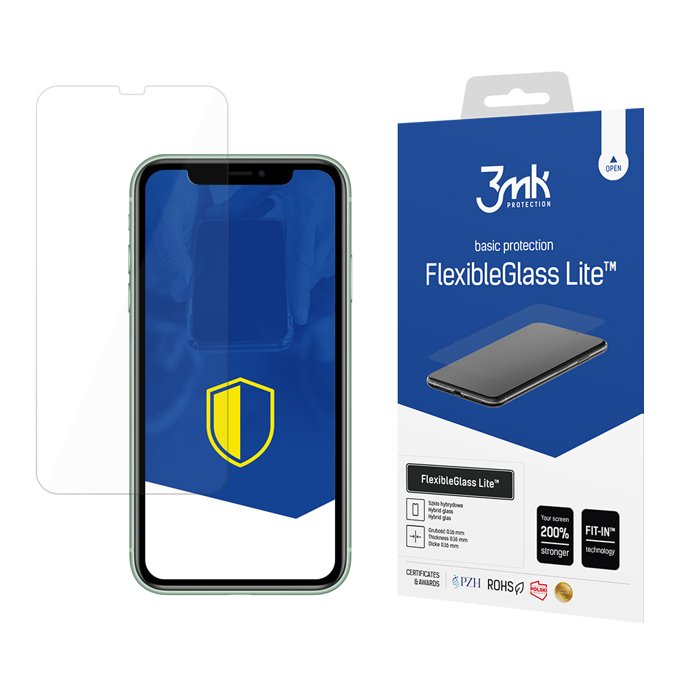 Aps. stikl. 3MK lankstus stiklas iPhone 11
