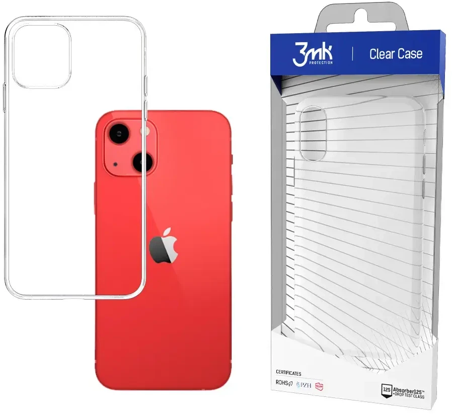 Dėklas 3mk Clear Case 1,2mm Apple iPhone 13