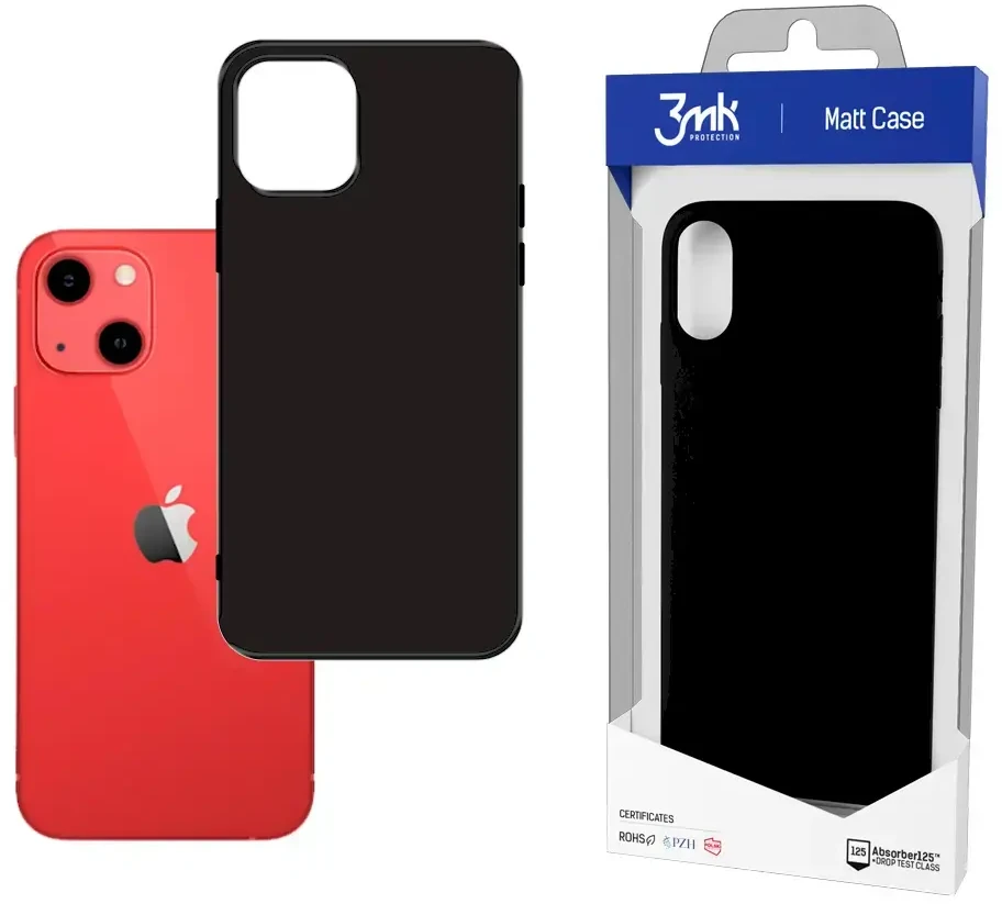 Dėklas 3mk Matt Case Apple iPhone 13 juodas