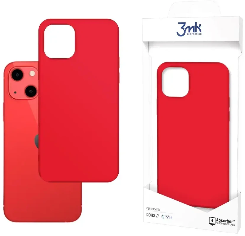 Dėklas Apple iPhone 13 - 3mk Matt Case braškinis