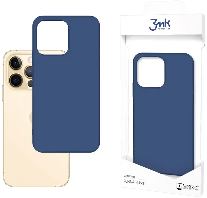 3MK Matt Case Apple iPhone 13 Pro 6,1" dėklas telefonui mėlynos spalvos