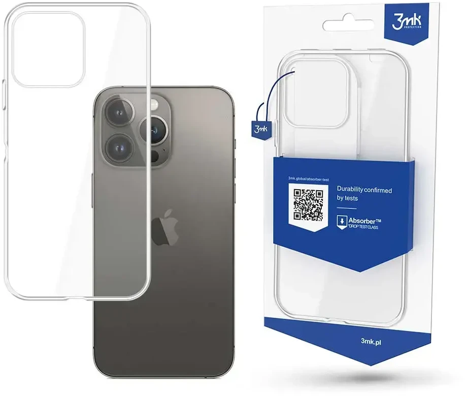 Dėklas 3mk Clear Case 1,2mm Apple iPhone 14