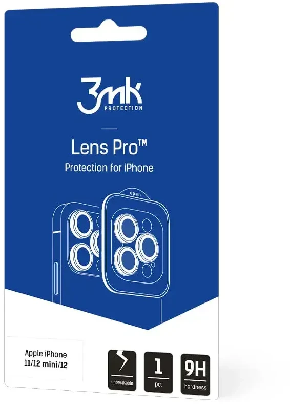 3mk Lens Protection Pro kameros dangtelis iPhone 14 - mėlynas