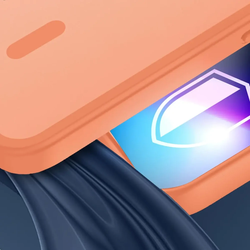 3mk Misty MagCase telefono dėklas iPhone 17 Pro Max / 18 Pro Max, oranžinis