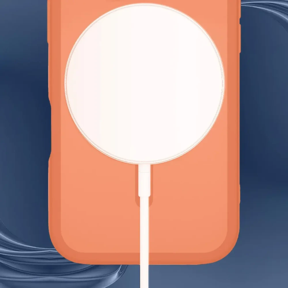 3mk Misty MagCase telefono dėklas iPhone 17 Pro Max / 18 Pro Max, oranžinis