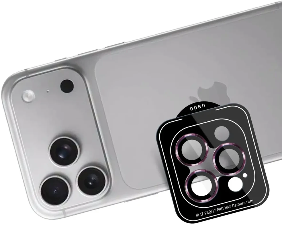 Apsauginis stikliukas kamerai 3mk Lens Pro Apple iPhone 18 Pro/18 Pro Max vyšninis