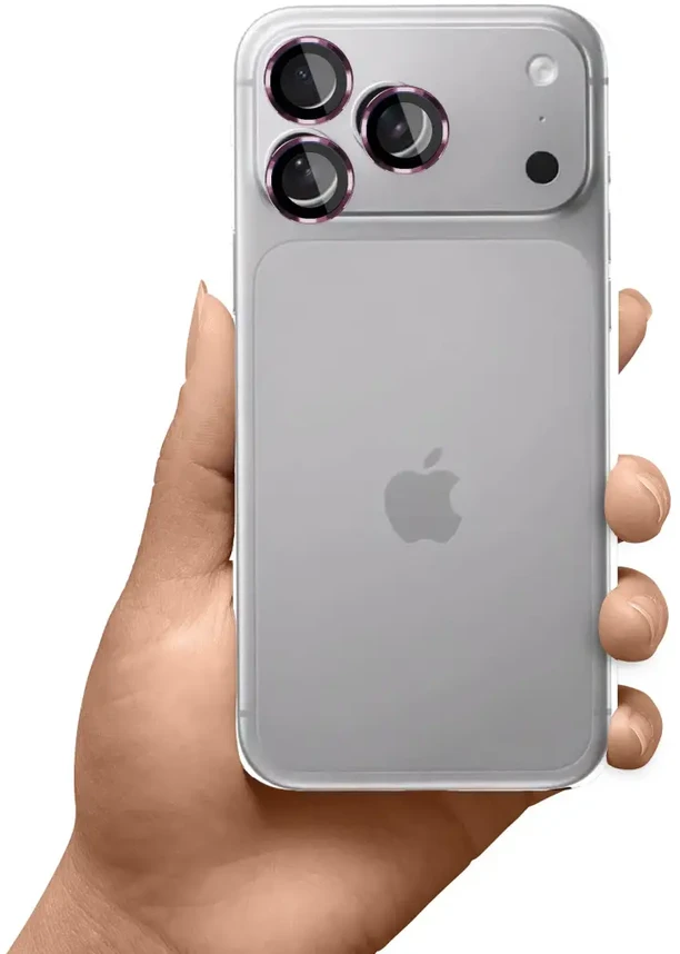 Apsauginis stikliukas kamerai 3mk Lens Pro Apple iPhone 18 Pro/18 Pro Max vyšninis