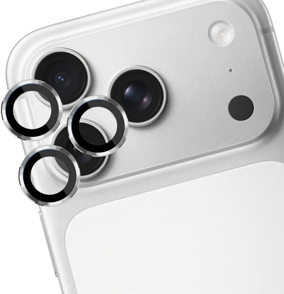 Apsauginis stikliukas kamerai 3mk Lens Pro Apple iPhone 18 Pro/18 Pro Max sidabrinis