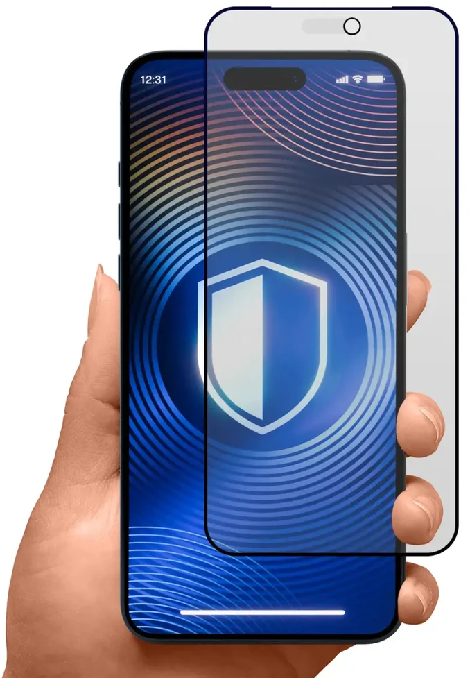 3mk HardGlass Matt Max Privacy grūdintas stiklas, skirtas iPhone 18 Pro