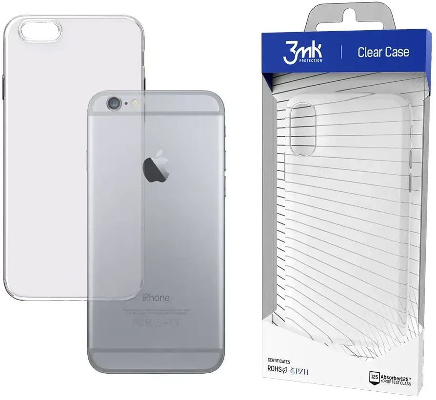 3MK skaidrus Dėklas Apple iPhone 6/6s