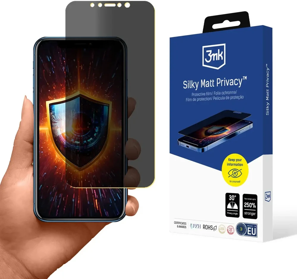Apple iPhone Xr – 3mk Silky Matt Privatumas