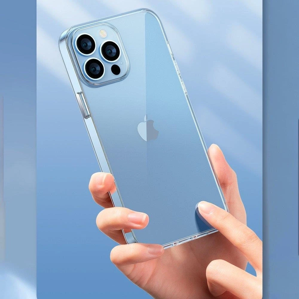 Kingxbar Elegant Series Apple iPhone 13 Pro dėklas telefonui skaidrus