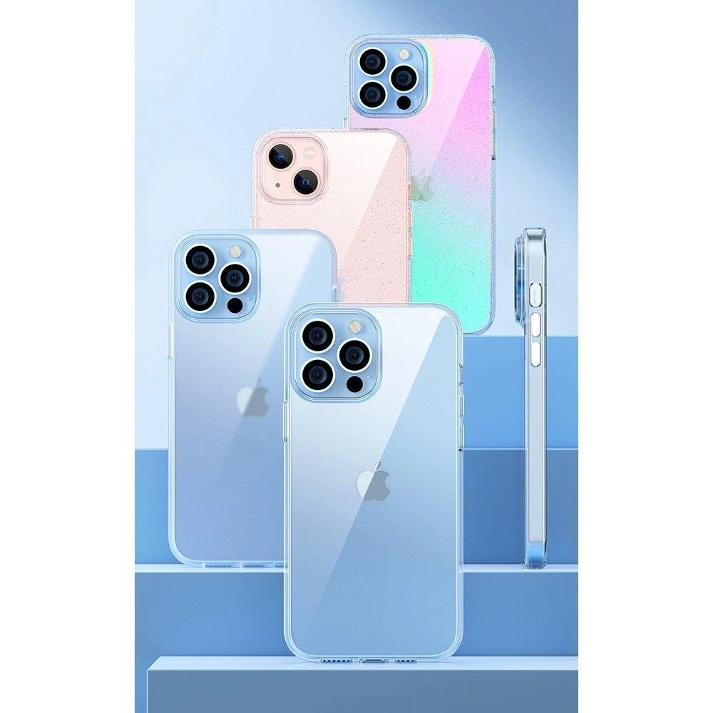 Kingxbar Elegant Series Apple iPhone 13 Pro dėklas telefonui skaidrus