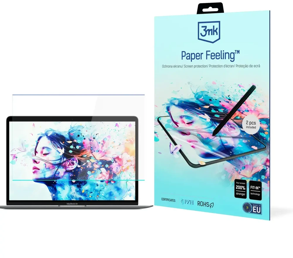 Apple MacBook Air 13'' - iki 15" 3mk Paper Feeling