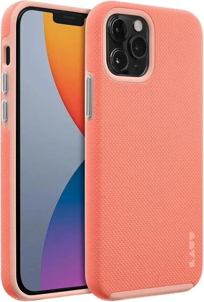 Dėklas Laut Shield iPhone 12 Pro Max rožinės spalvos 42736