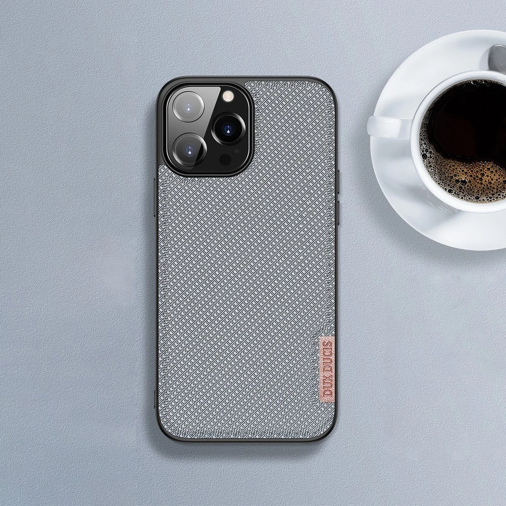 Dux Ducis Fino dėklas skirtas Apple iPhone 13 Pro, juodas