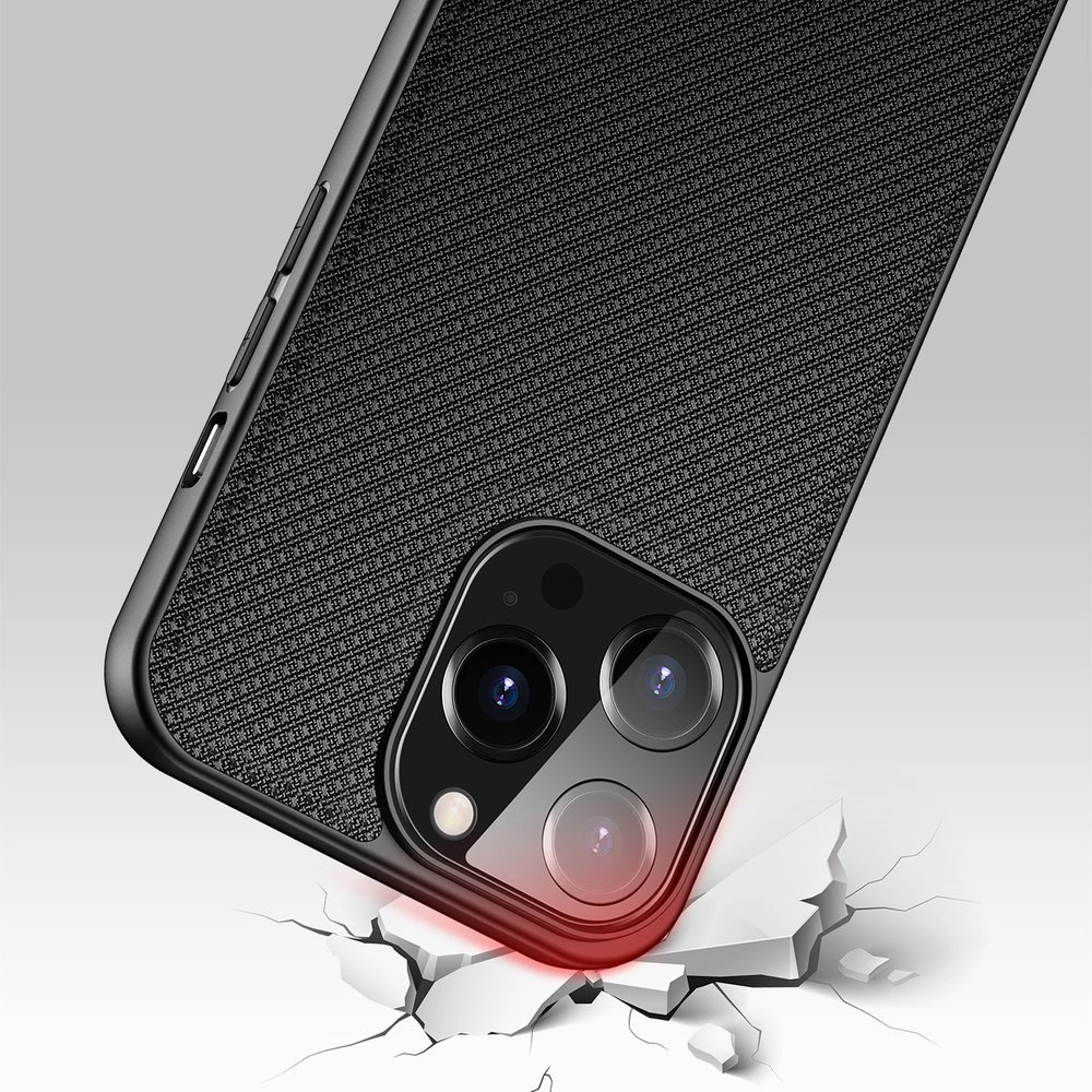 Dux Ducis Fino dėklas skirtas Apple iPhone 13 Pro, juodas