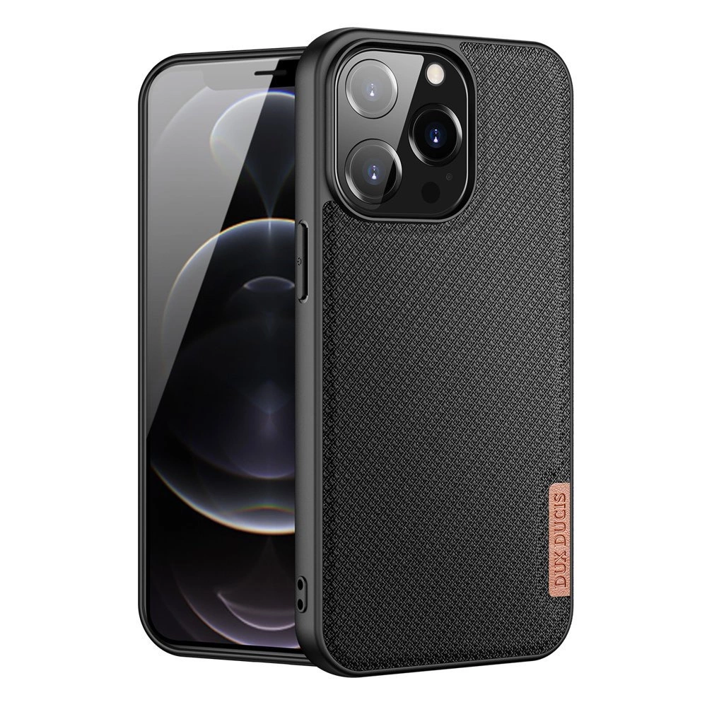 Dux Ducis Fino dėklas skirtas Apple iPhone 13 Pro, juodas
