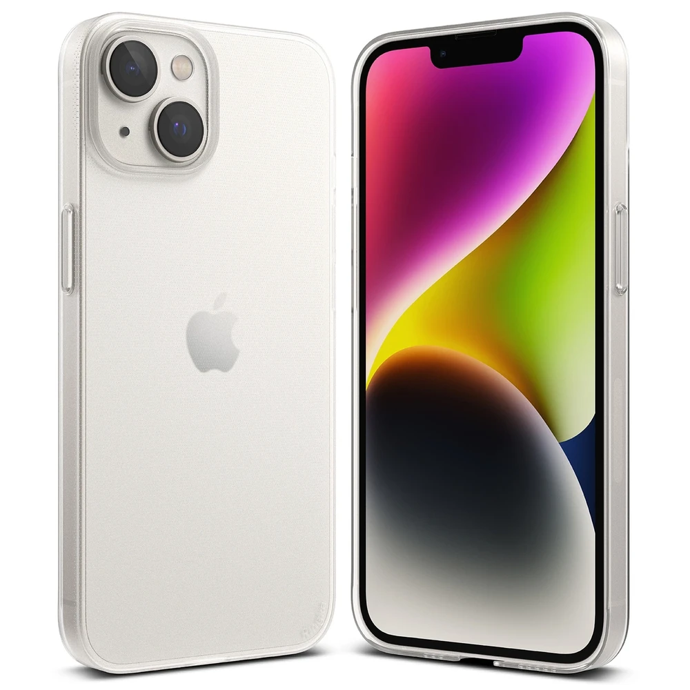 Dėklas Ringke Slim iPhone 14 Plus ultra-thin semi dėkals telefonui skaidrus