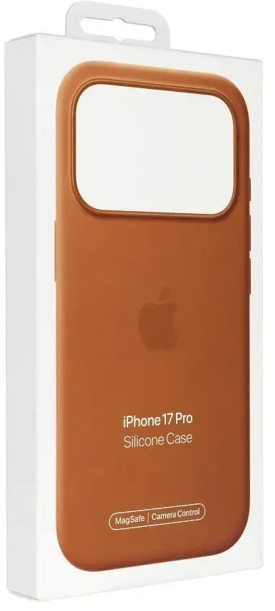 Apple iPhone 17 Pro Silicone Case with MagSafe – Terra Cotta - MGFJ4ZM/A