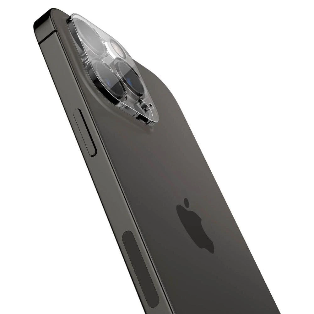 Spigen fotoaparato apsauga iPhone 14 Pro 6,1 / Pro Max 6,7 Optik.TR Camera Protector 2 vnt. Crystal permatomas