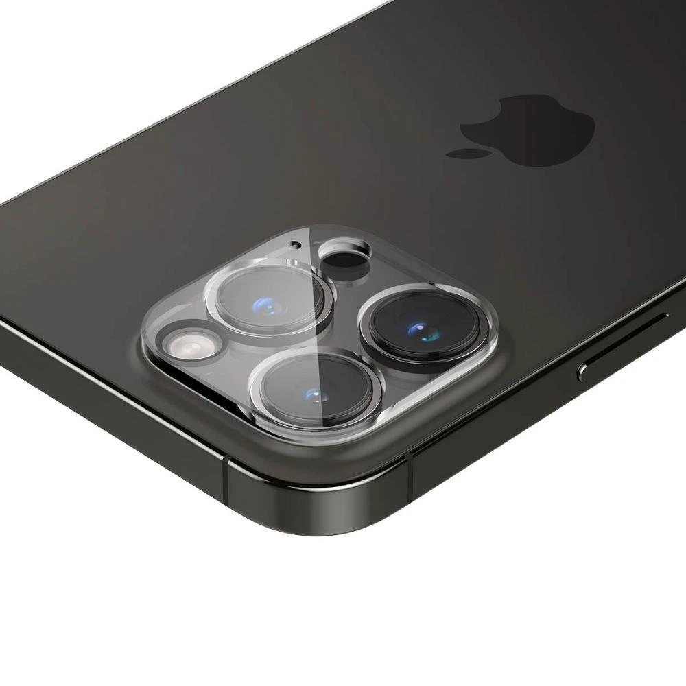 Spigen fotoaparato apsauga iPhone 14 Pro 6,1 / Pro Max 6,7 Optik.TR Camera Protector 2 vnt. Crystal permatomas