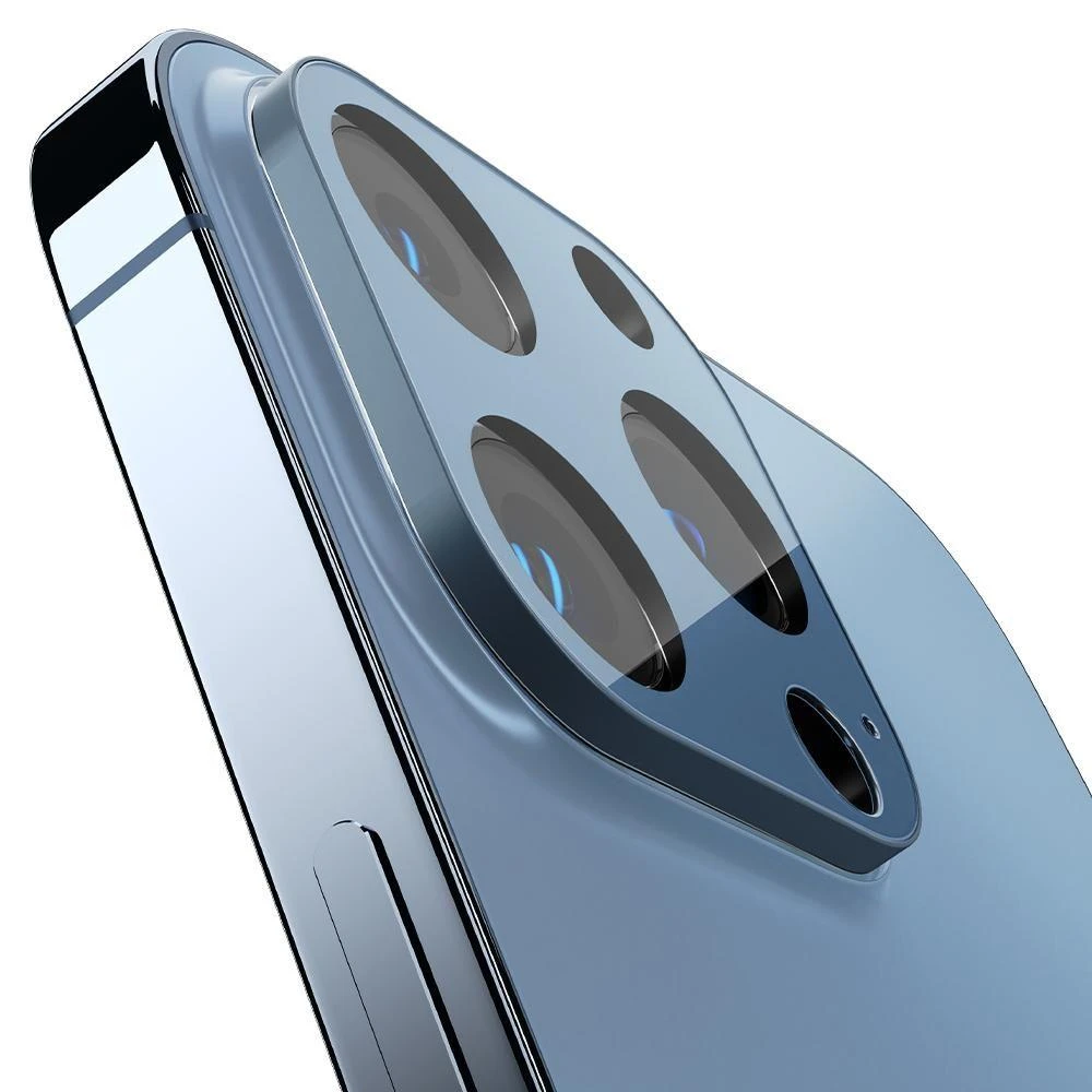 Spigen tR Optik 2 Pack, sierra mėlynas – Apple iPhone 13 Pro/13 Pro Max