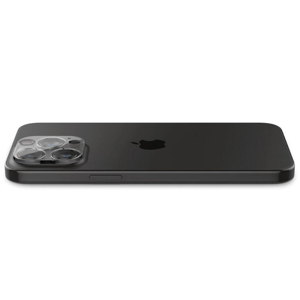 Kameros apsauga Apple iPhone 14 Pro / 14 Pro Max / 15 Pro / 15 Pro Max Spigen Optik. TR ”EZ FIT” Camera Protector 2-pack Clear