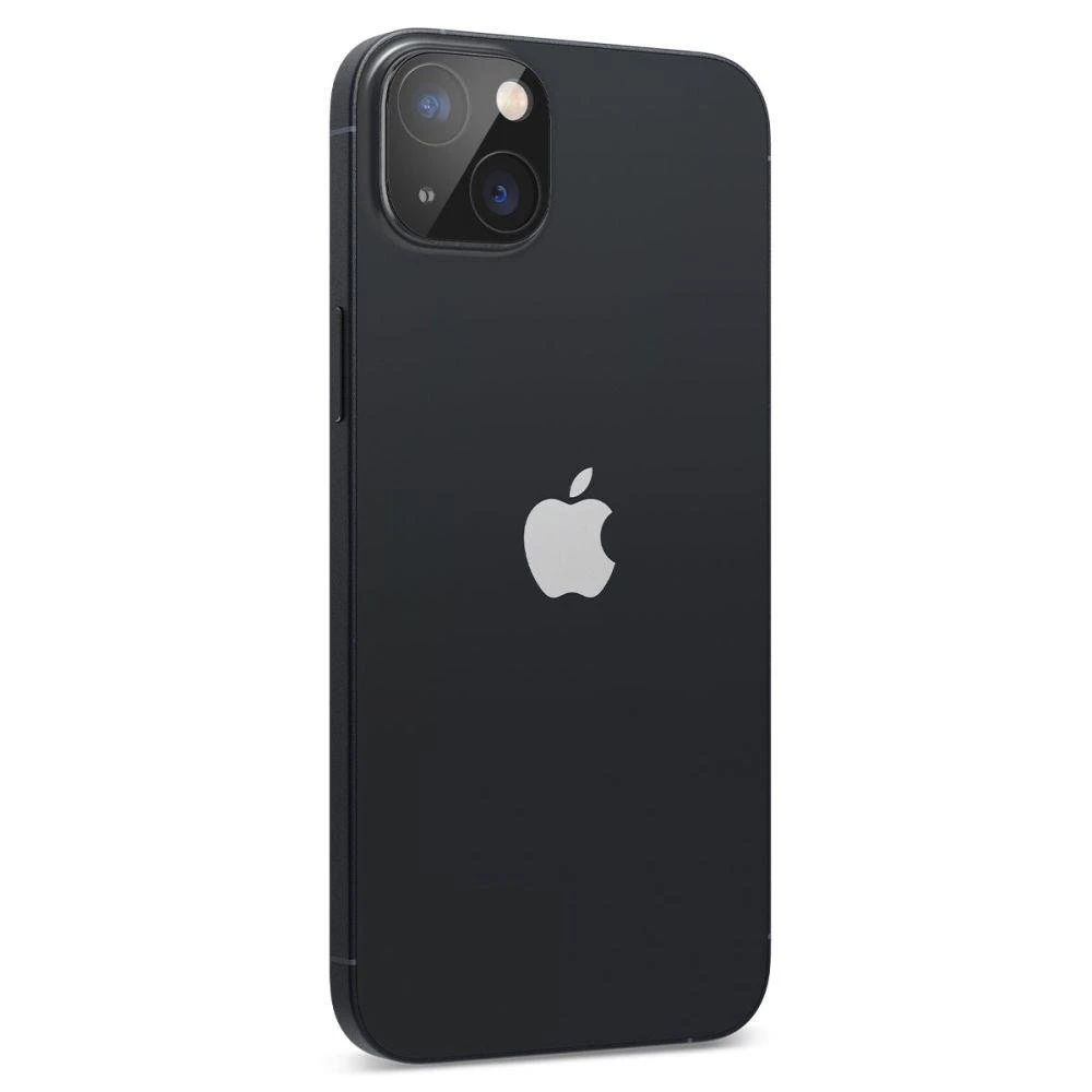 Spigen Glass Optik 2 vnt., juodos spalvos - iPhone 14/iPhone 14 Plus