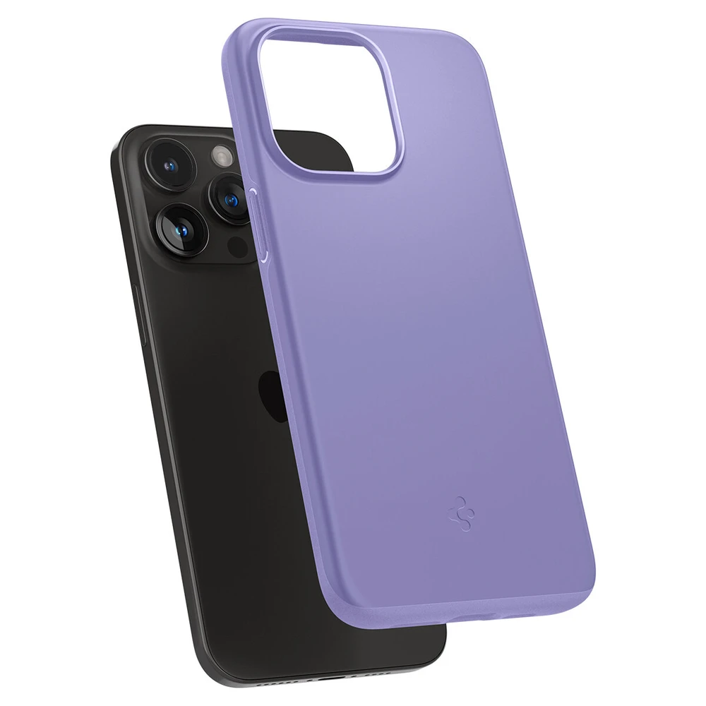 Spigen Thin Fit dėklas skirtas Apple iPhone 15 Pro,  spalva - Iris Purple