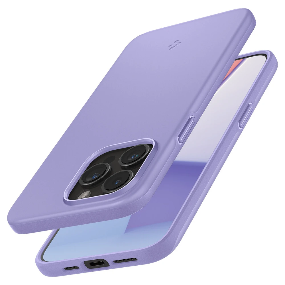 Spigen Thin Fit dėklas skirtas Apple iPhone 15 Pro,  spalva - Iris Purple