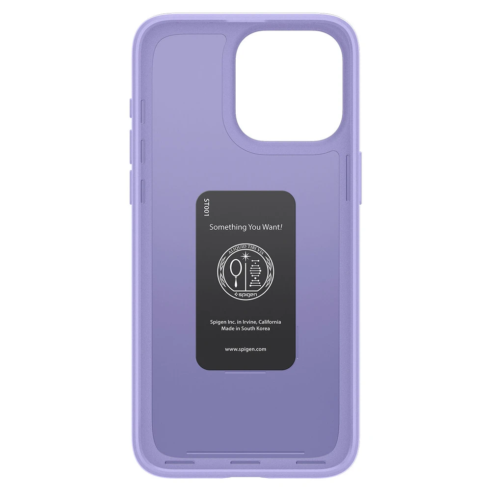 Spigen Thin Fit dėklas skirtas Apple iPhone 15 Pro,  spalva - Iris Purple