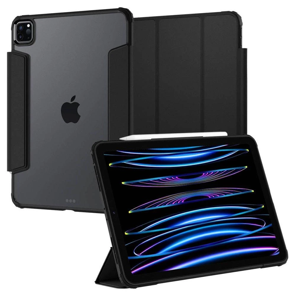 Spigen Ultra Hybrid Pro – dėklas skirtas Apple iPad Pro 11 2022-2020 Juodas