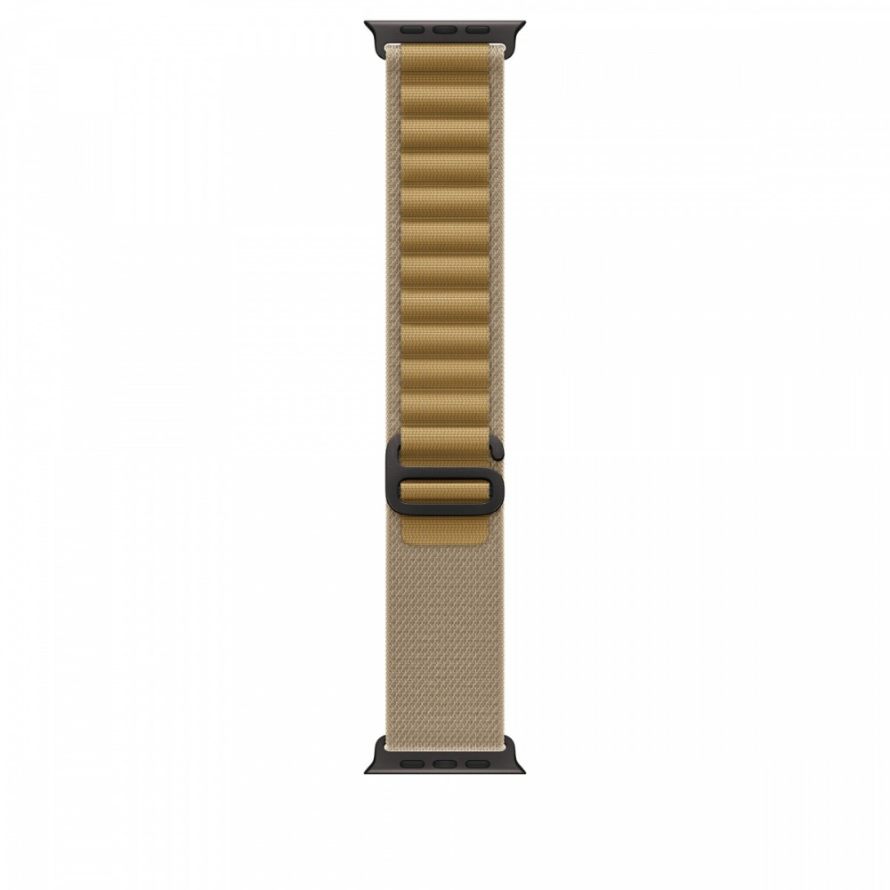 Apple 49mm Tan Alpine Loop – vidutinė – juodo titano apdaila