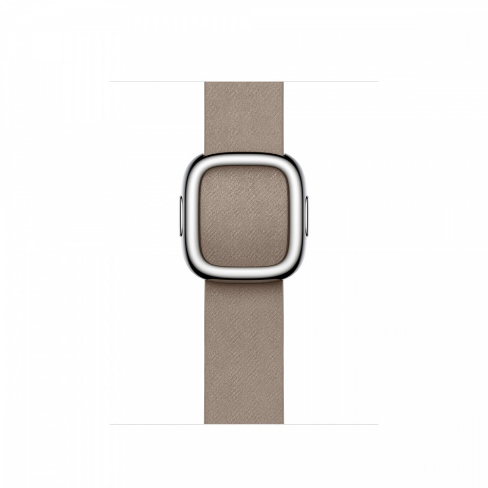 Apple dirželis w kolorze beżu su klamra nowoczesna laikrodžio korpusui 41 mm - dydis L